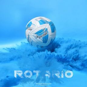 Precision Rotario FIFA Quality Match Football - White/Cyan, Size 3, 4 & 5 (PRF158) Football Precision