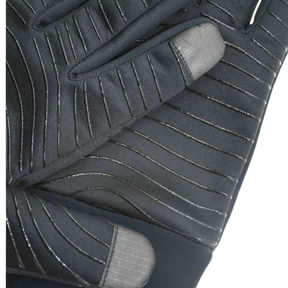 Precision Essential Warm Players Gloves Adult, Black, detail view