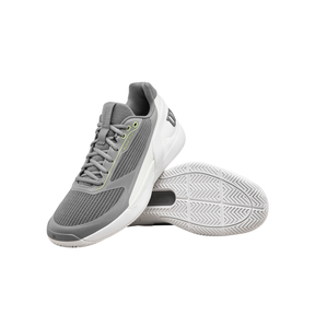 Wilson Rush Pro 5 Men's Tennis Shoes - Titanium/Snow White (WRS339670) Tennis Shoes Wilson