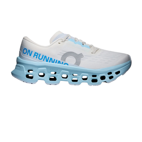 On Cloudmonster 3 Women's Road Running Shoes - Ivory/Topaz Running Shoes On Running