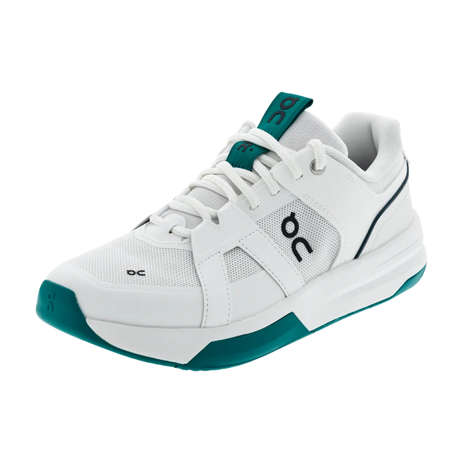 On Running The Roger Clubhouse Pro 2 Tennis Shoe Men - White/Neem Tennis Shoes On Running