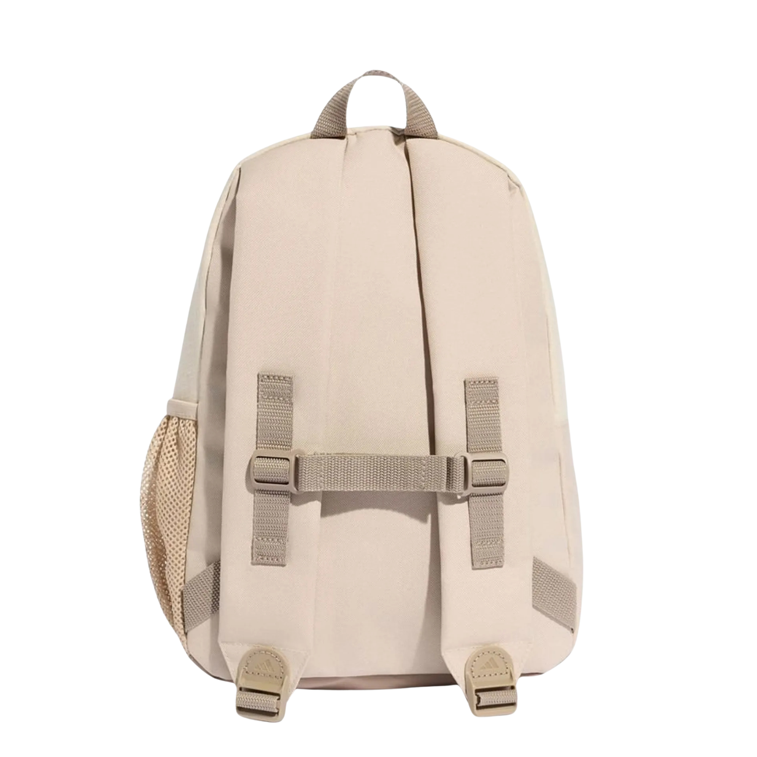 Adidas Little Kids Fleece Backpack, Brown, back view
