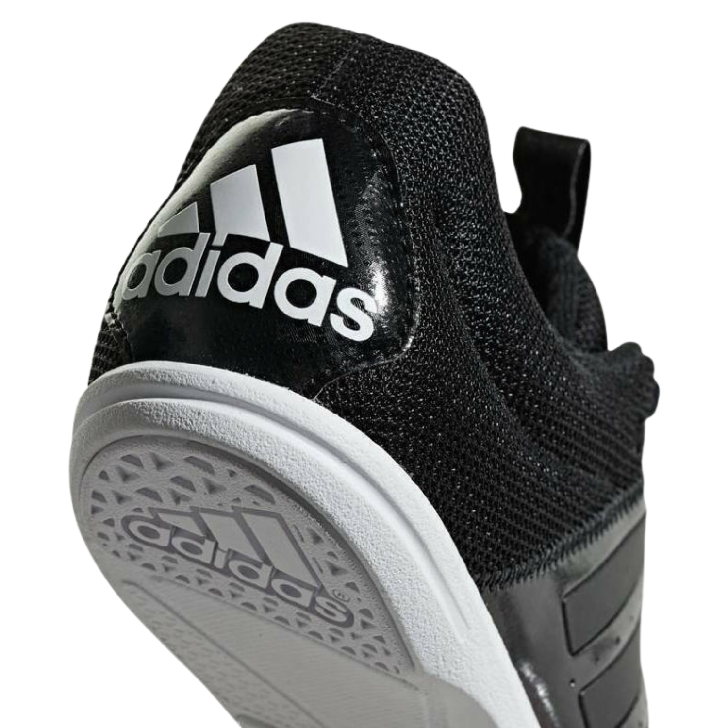 Adidas Allroundstar Junior Running Spikes - White/Black (F35752) Running Spikes Adidas
