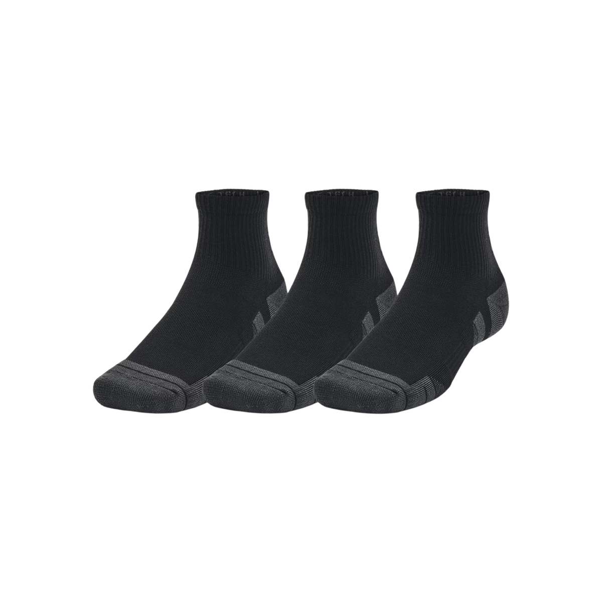 Under Armour Performance Tech 3pk Quarter Socks 1379510 by Under Armour