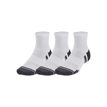 Under Armour Performance Tech 3pk Quarter Socks 100 WHITE WHITE Clearance Under Armour