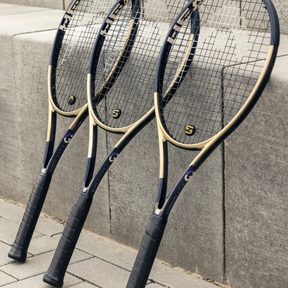 Head Gravity MP L Zverev 2026 Strung Tennis Racquet - Navy/Gold Tennis Racket Head