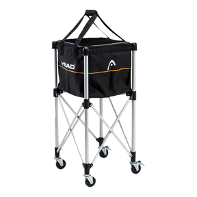 Head tennis ball trolley, front view