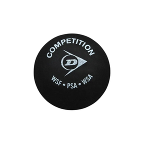 Dunlop Competition Squash Ball - Single Yellow Dot Squash Balls Dunlop