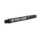 Target Pro Grip Dart Shafts 3 Sets - Intermediate - Black Dart Shafts Target