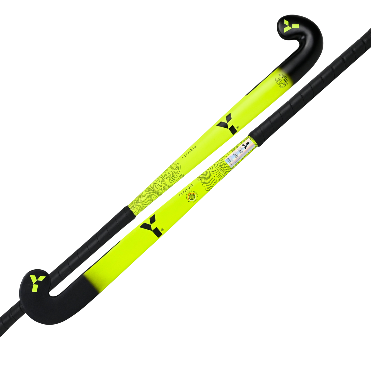Y1 JLB 10 Junior Hockey Stick - Black Hockey Sticks Y1