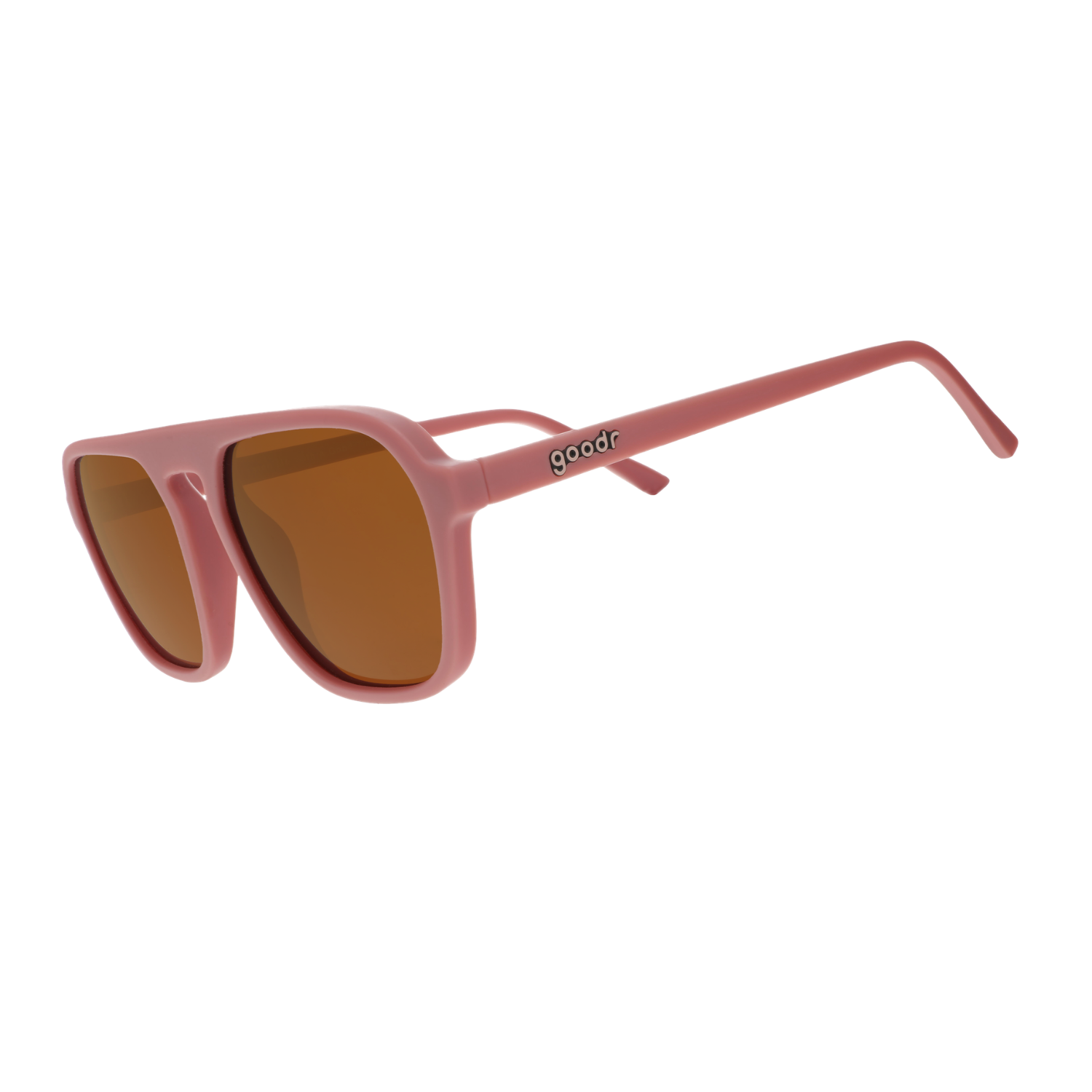 Goodr Retro G Sunglasses - Threaten Me With a Good Time, Pink Sunglasses Goodr