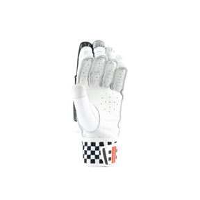 Gray-Nicolls GN400X Cricket Batting Gloves Right Hand - White/Silver Batting Gloves Gray-Nicolls