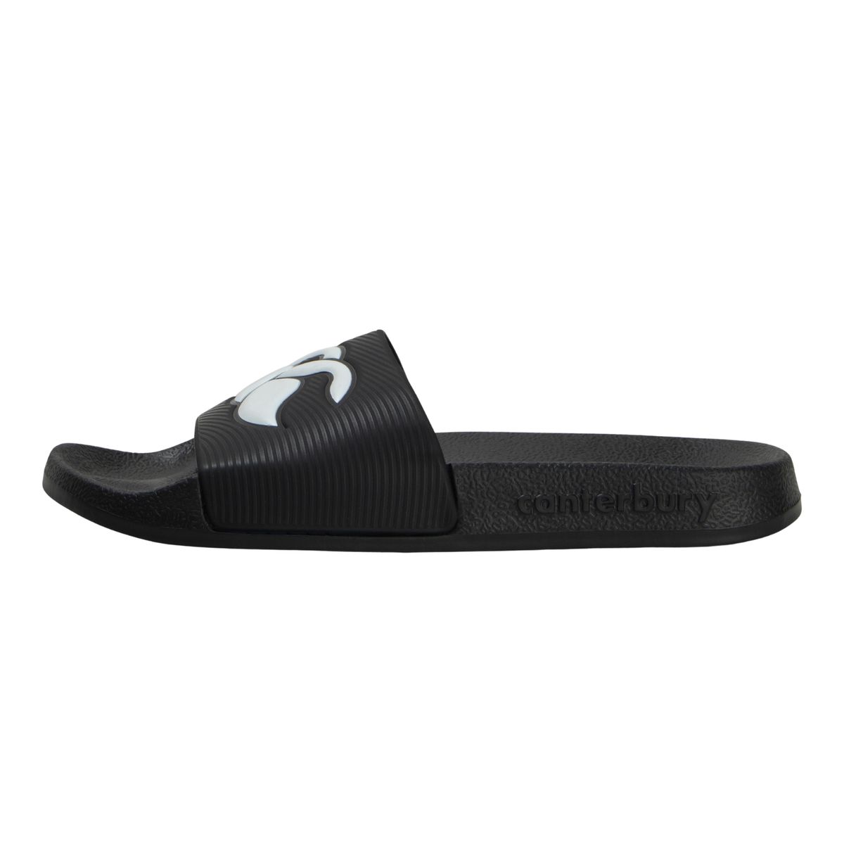 Canterbury Wide Fit Slides - Black