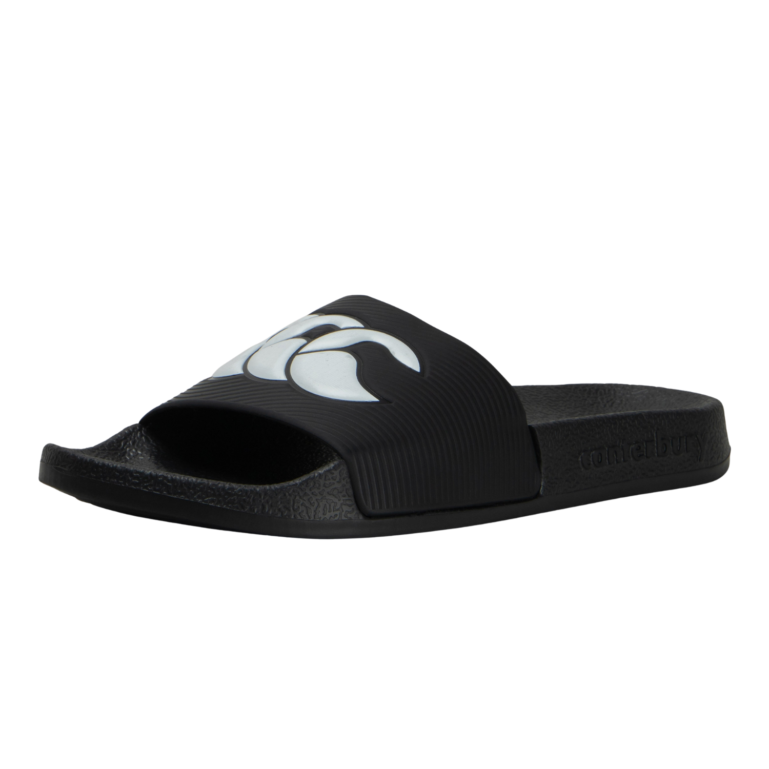 Canterbury Wide Fit Slides - Black