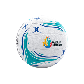 Gilbert Phoenix Match Netball - White/Teal
