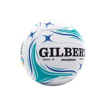 Gilbert Phoenix Match Netball - White/Teal
