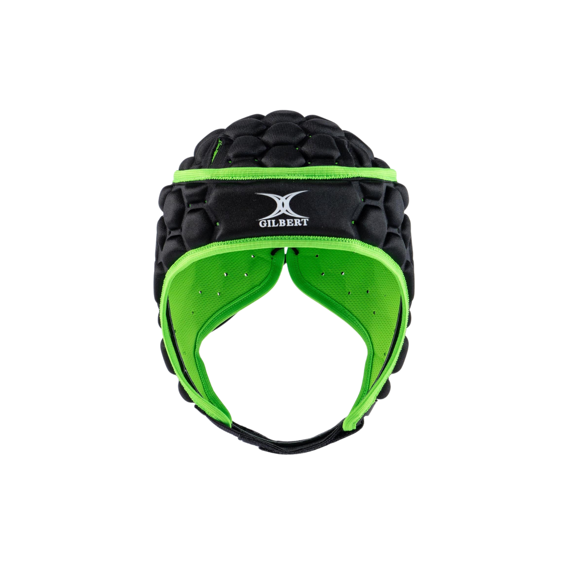 Gilbert Falcon 200 Rugby Headguard - Black Black Headguards Gilbert