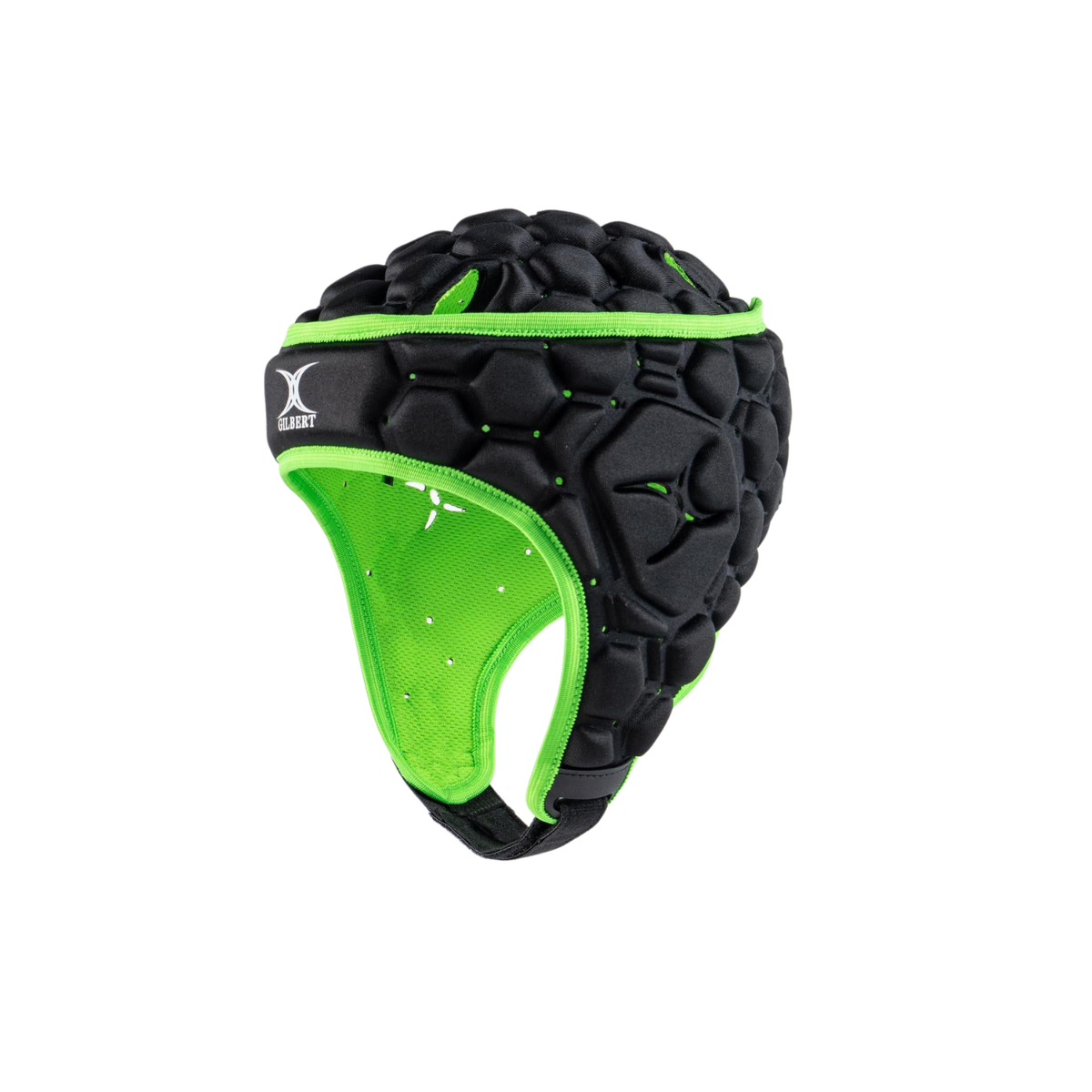 Gilbert Falcon 200 Rugby Headguard - Black Headguards Gilbert