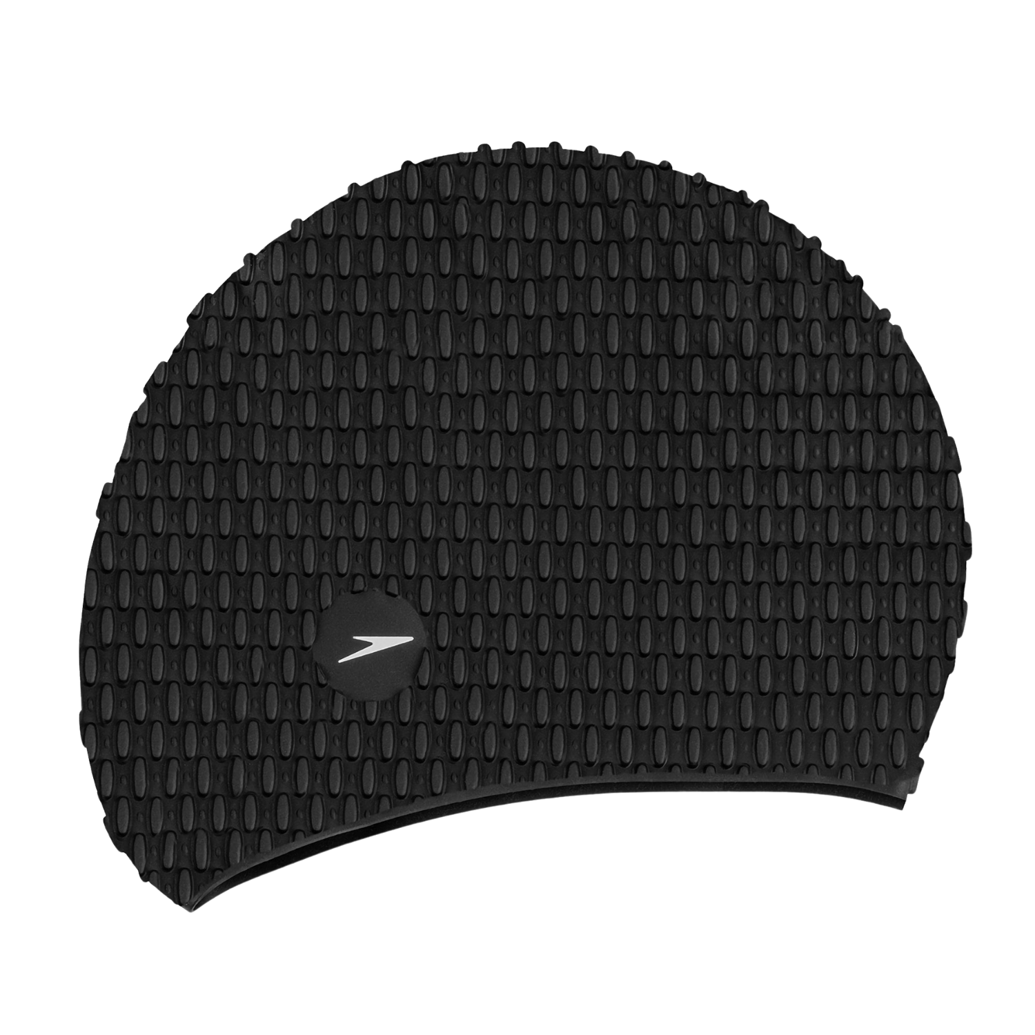 Speedo Bubble adult swim cap, Black