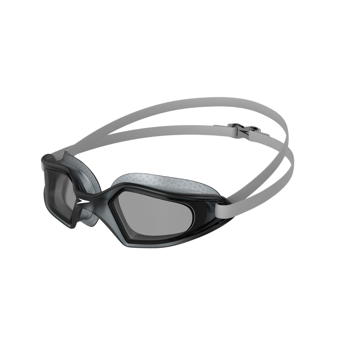 Speedo Hydropulse swimming goggles, side view