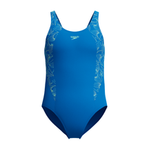 Speedo Hyperboom Splice muscleback swimsuit, front view