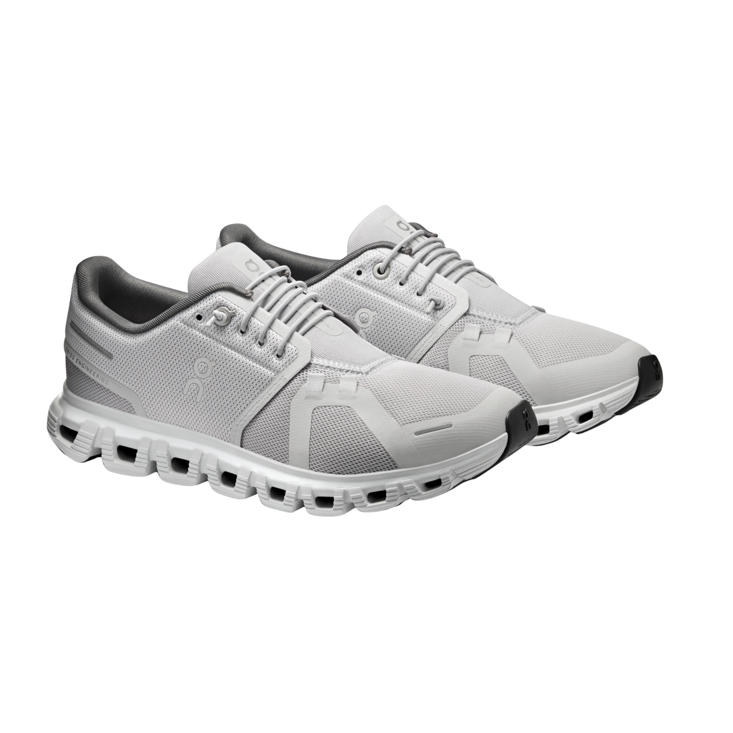 On Running Cloud 6 Running Shoe Women, Glacier/Eclipse, side view