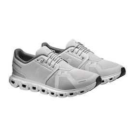 On Running Cloud 6 Running Shoe Women, Glacier/Eclipse, side view