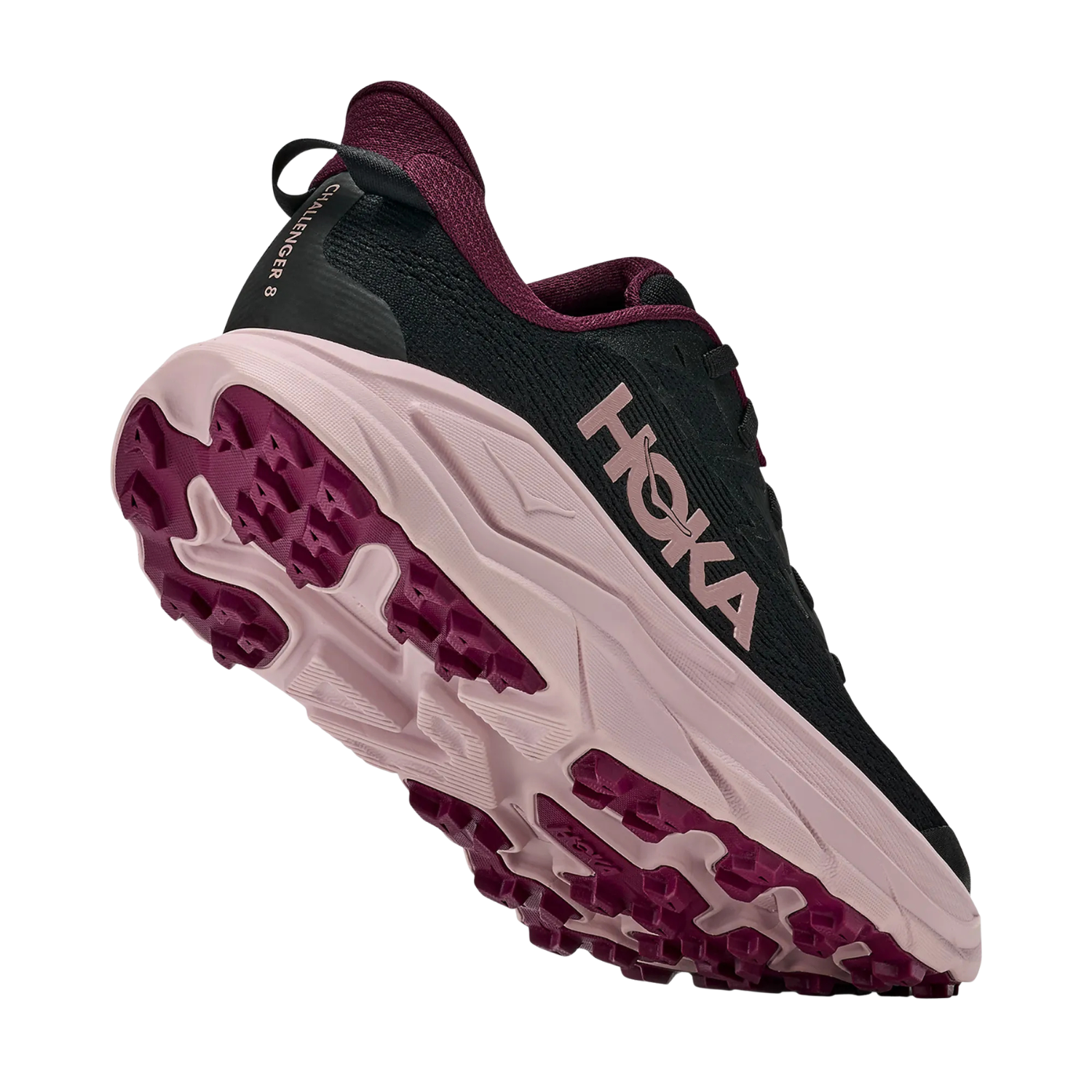 Hoka Challenger 8 Running Shoe Women, Black/Pink Opal, alternative view