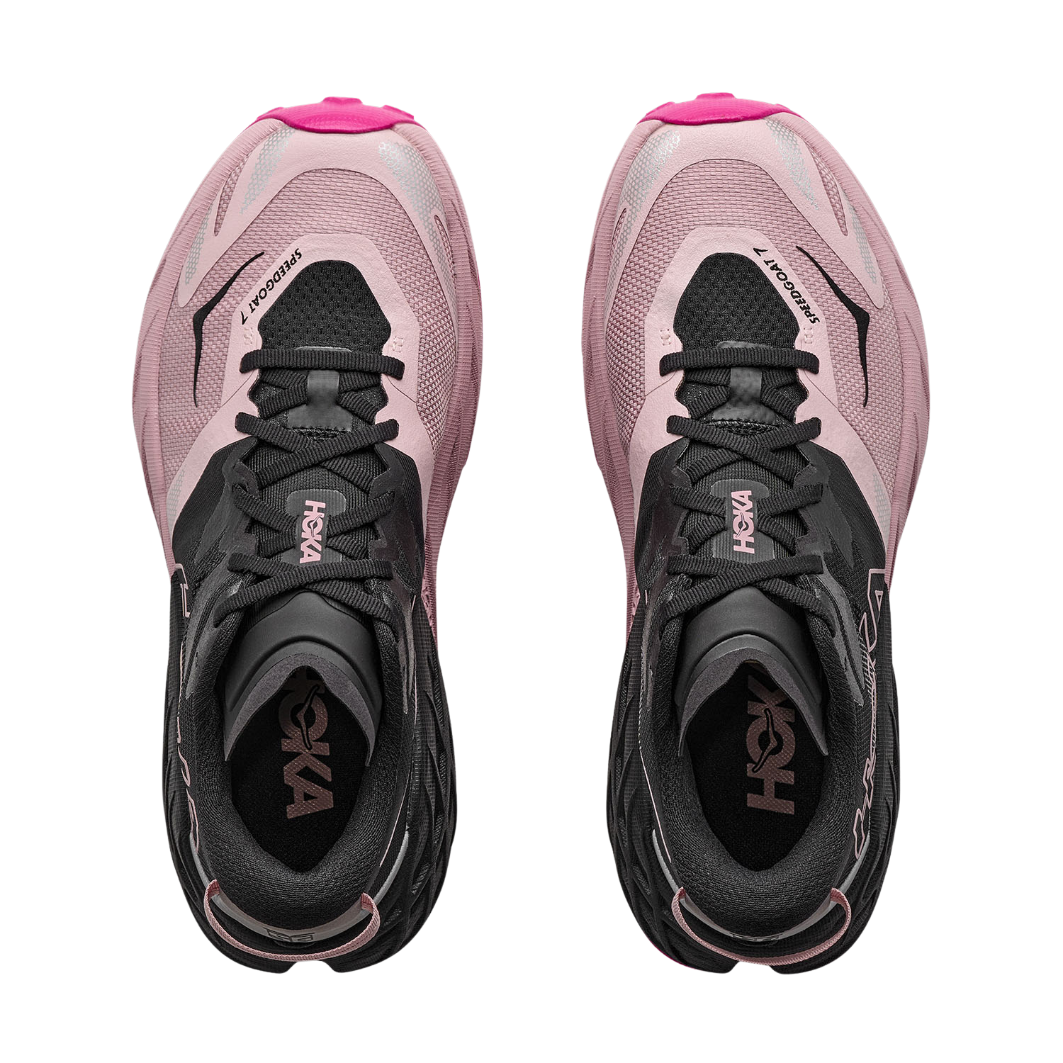 Hoka Speedgoat 7 Running Shoe Women - Black/Pink Opal