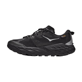 Hoka Speedgoat 7 GTX Trail Shoe Men, Black/Carbon Black, back view