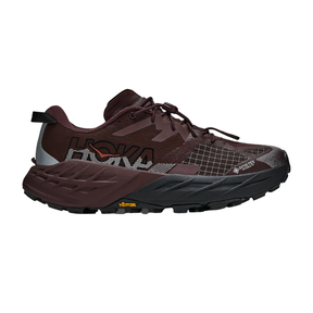 Hoka Speedgoat 7 GTX Trail Shoe Women, Deep Mauve/Black, front view