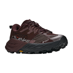 Hoka Speedgoat 7 GTX Trail Shoe Women, Deep Mauve/Black, detail view