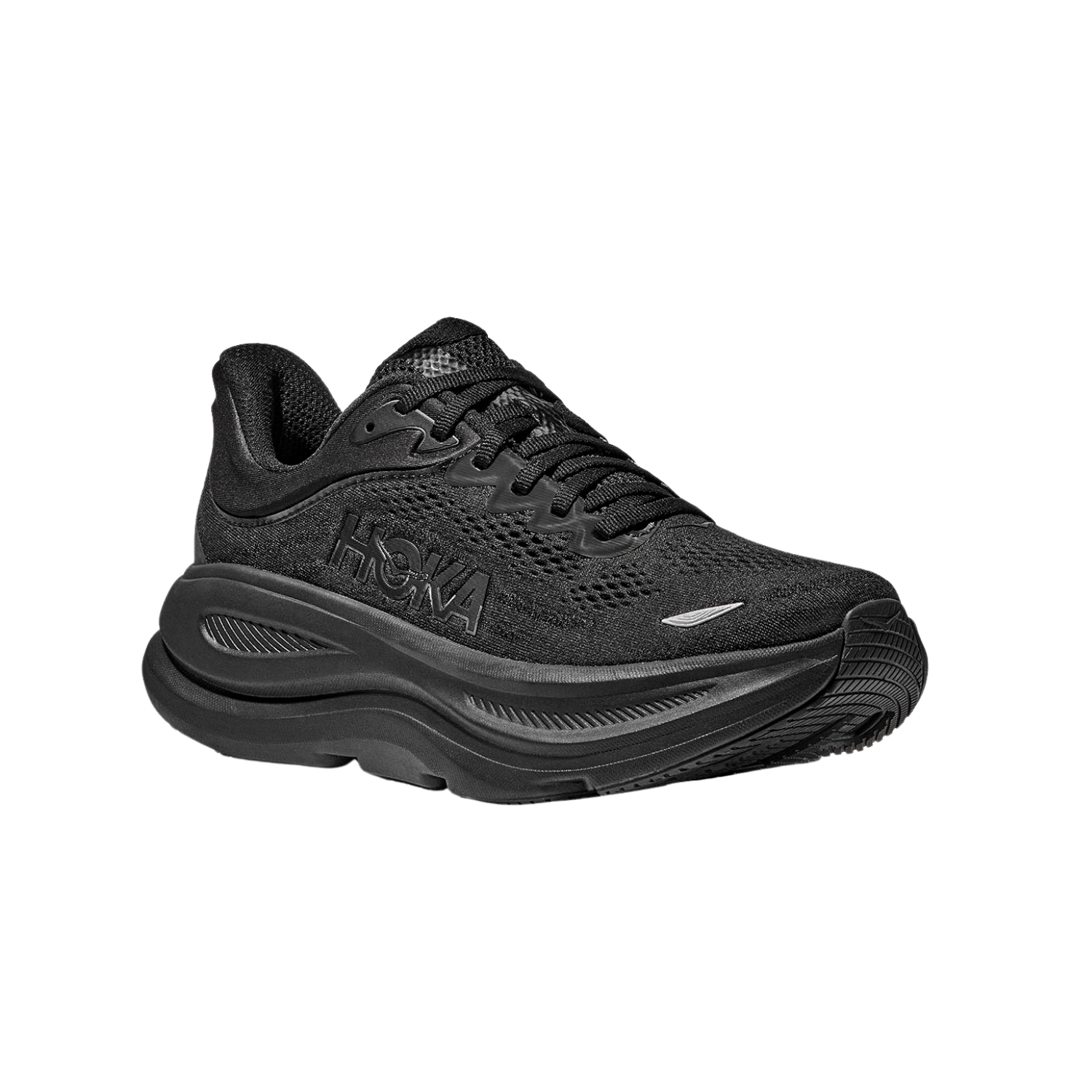 Hoka Bondi 9 Running Shoe Men - Black/Black