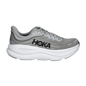 Hoka Bondi 9 Running Shoe Men, Stellar Grey/Squid Ink, front view