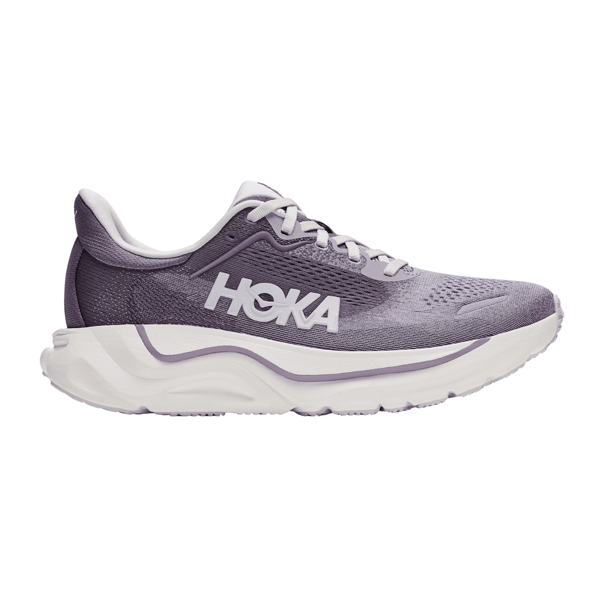 Hoka Arahi 9 Running Shoe Women, Purple Fog/Mellow Lilac, front view