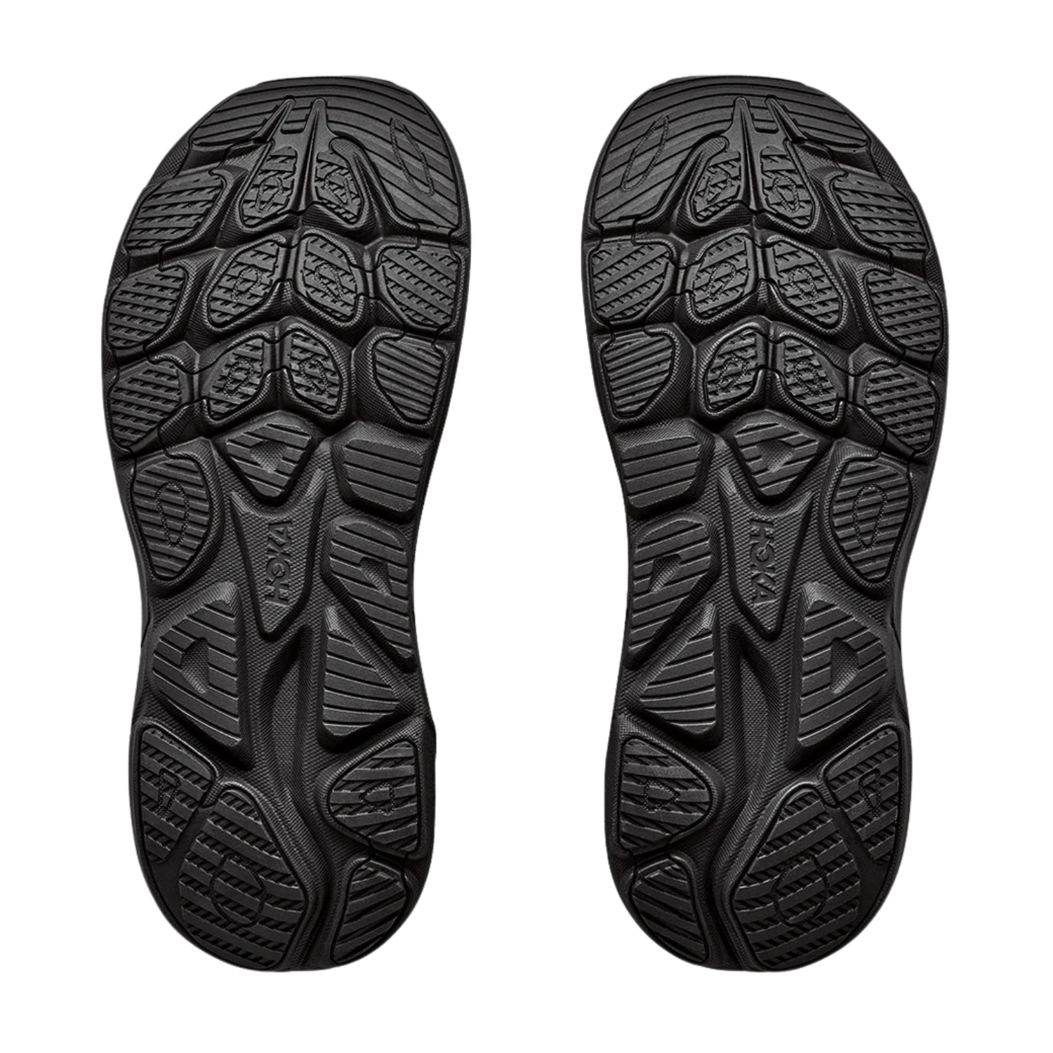 Hoka Clifton 11 GTX Trail Shoe Men, Black/Black, close-up detail