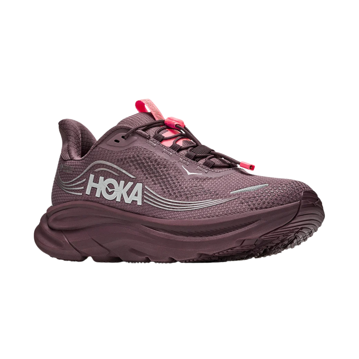 Hoka Clifton 11 GTX Trail Shoe Women - Smoky Quartz/Deep Mauve