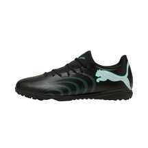 PUMA Future 9 Play TT Turf Football Boots - Black/Mint/White Black Mint White Football Boots PUMA