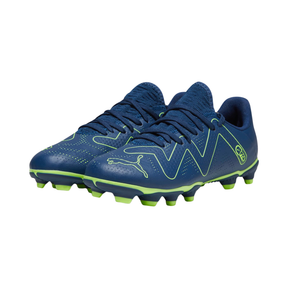 Puma Future Play FG/AG Junior Football Boots, Navy, side view