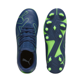 Puma Future Play FG/AG Junior Football Boots, Navy, detail view