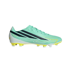 Adidas F50 Hyperfast Club FG/MG Football Boots - Mint/Navy/Lemon Mint Navy Lemon Football Boots Adidas