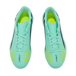 Adidas F50 Hyperfast Club Turf Football Shoes Junior - Mint/Navy/Lemon (KK1367) Football Boots Adidas