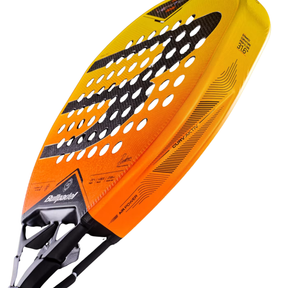 Bullpadel Vertex 05 GEO 27 Padel Racket, Yellow, close-up detail