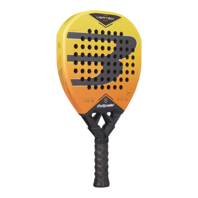 Bullpadel Vertex 05 GEO 27 Padel Racket, Yellow, back view