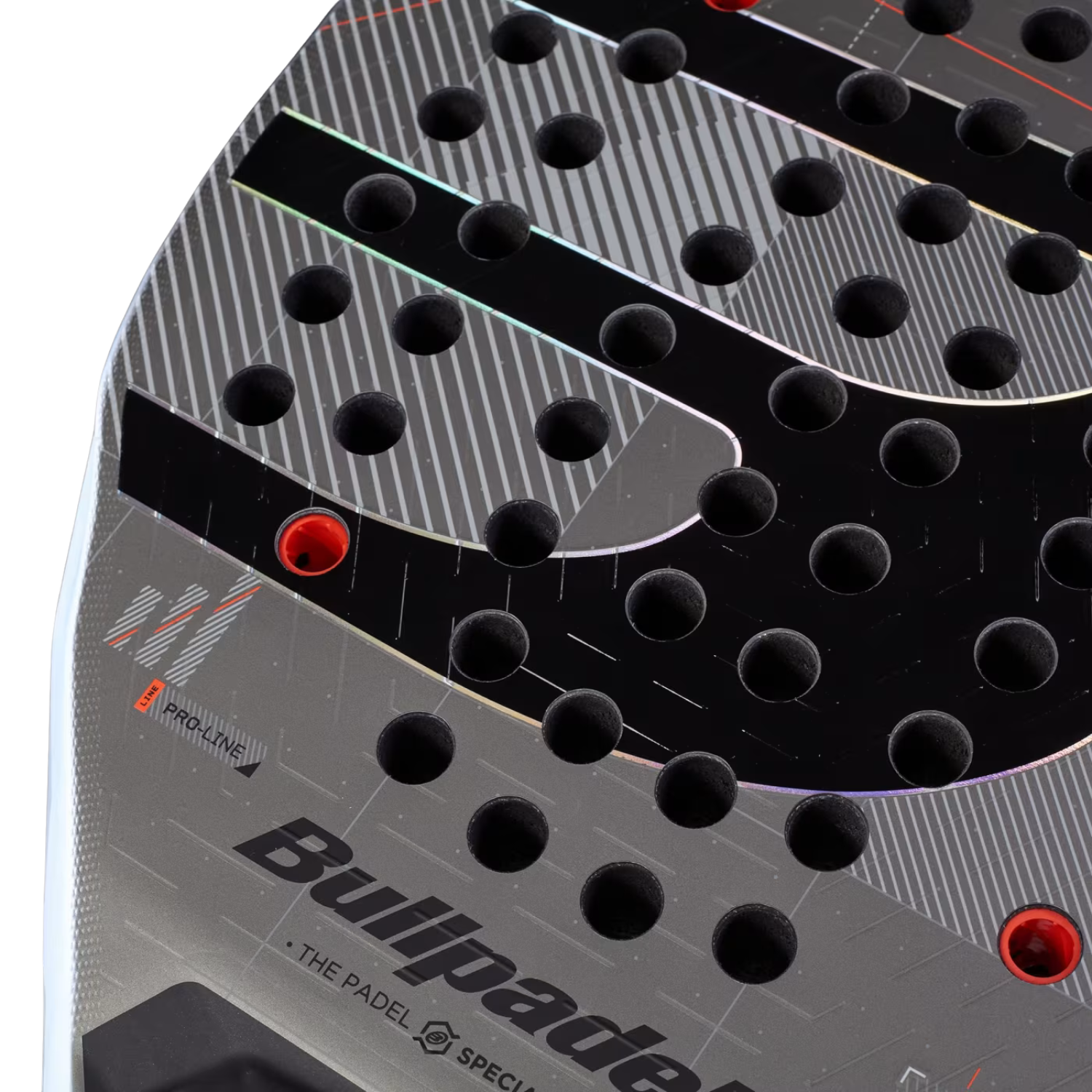 Bullpadel Neuron 02 CMF 27 Padel Racket, Grey, alternative view