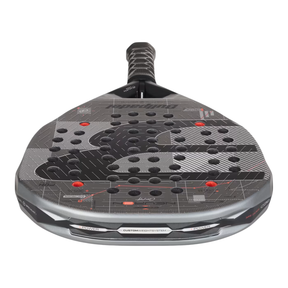 Bullpadel Neuron 02 CMF 27 Padel Racket, Grey, detail view
