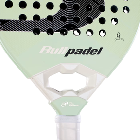 Bullpadel Elite 02 27 Padel Racket, Mint, detail view