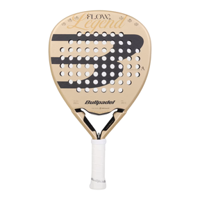 Bullpadel Flow 27 Padel Racket, Gold, front view