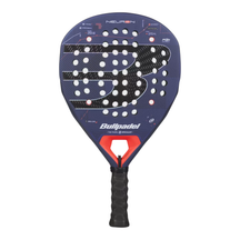 Bullpadel Neuron 27 Padel Racket, Navy Blue, side view