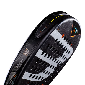 Bullpadel Vertex 05 CMF 27 Padel Racket, Black, close-up detail